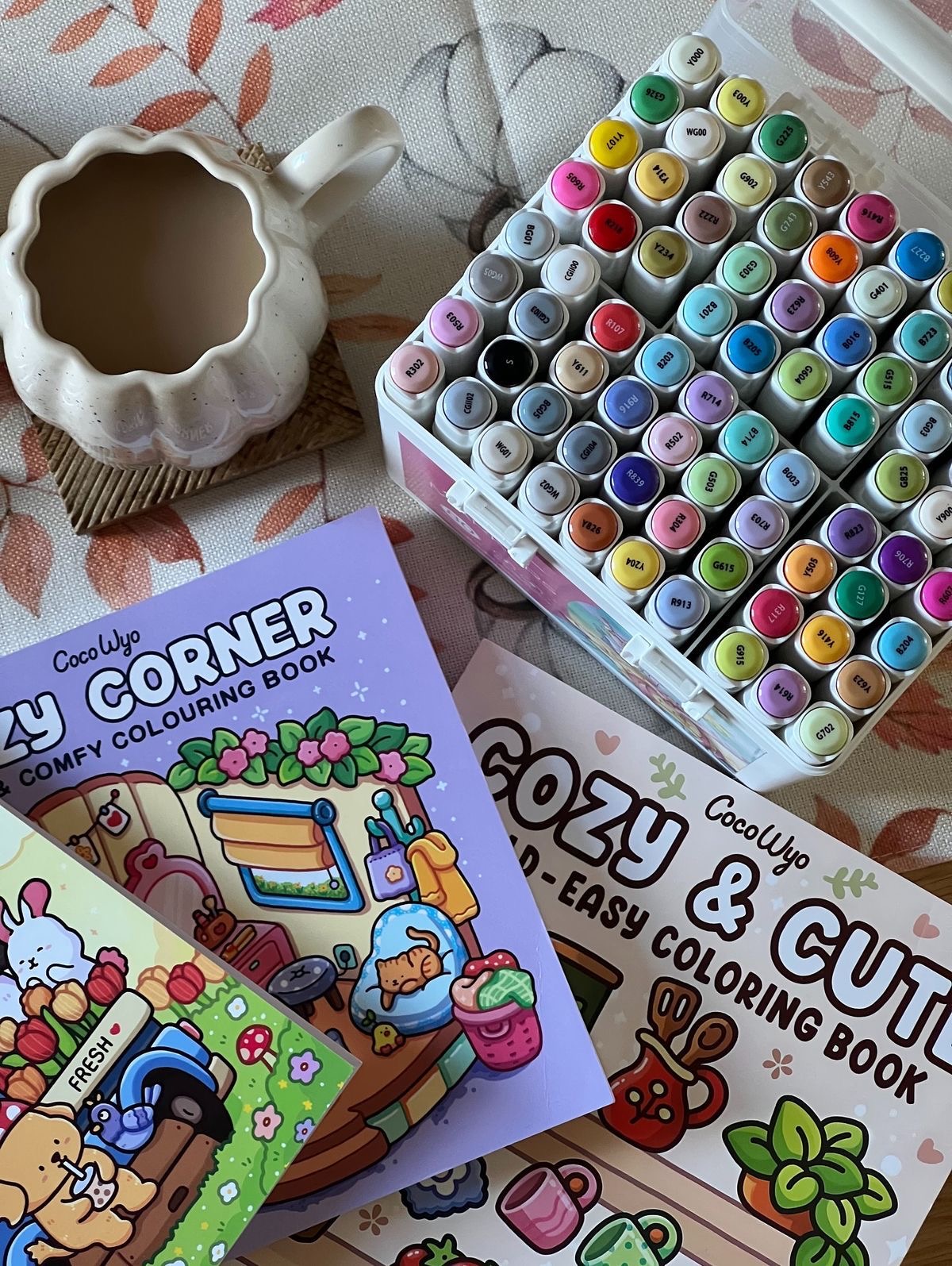 Photo of the Cozy Coloring Club group